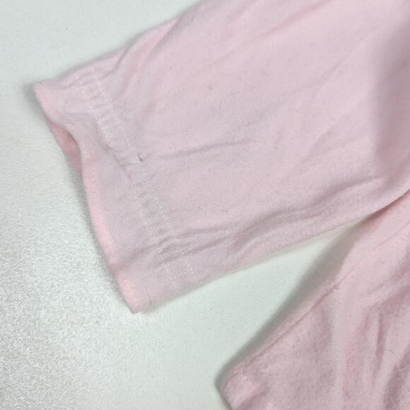 Vtg Her Majesty Pajama Top Girls Sz 2T Pink Flannel Cozy Girly - Picture 4 of 5